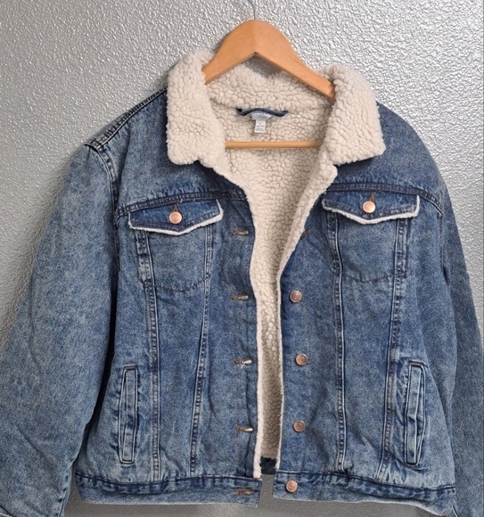 Denim Women's/Girl's  Jacket  Size 12-14 - Picture 6 of 8